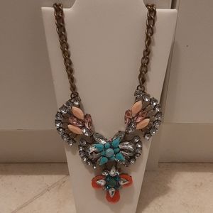 Dark gold brass Fashion Necklace